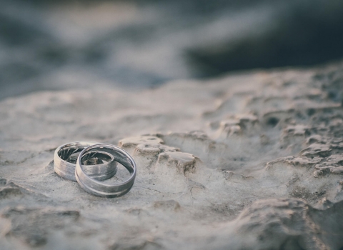Fotografija vjenčanog prstenaj