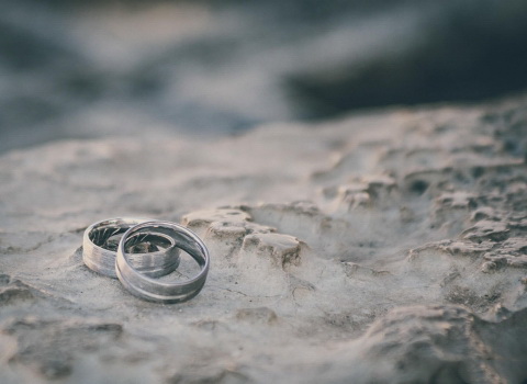 Fotografija vjenčanog prstenaj